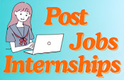 Post internship and job opportunities